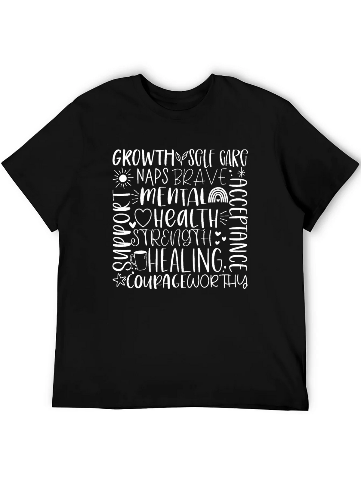 Mental Health Awareness T-Shirt | Growth & Healing product image 5