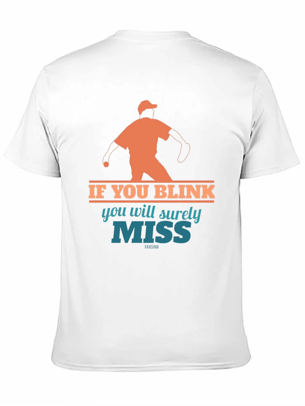 If You Blink Youll Miss It Baseball T-Shirt product image 10