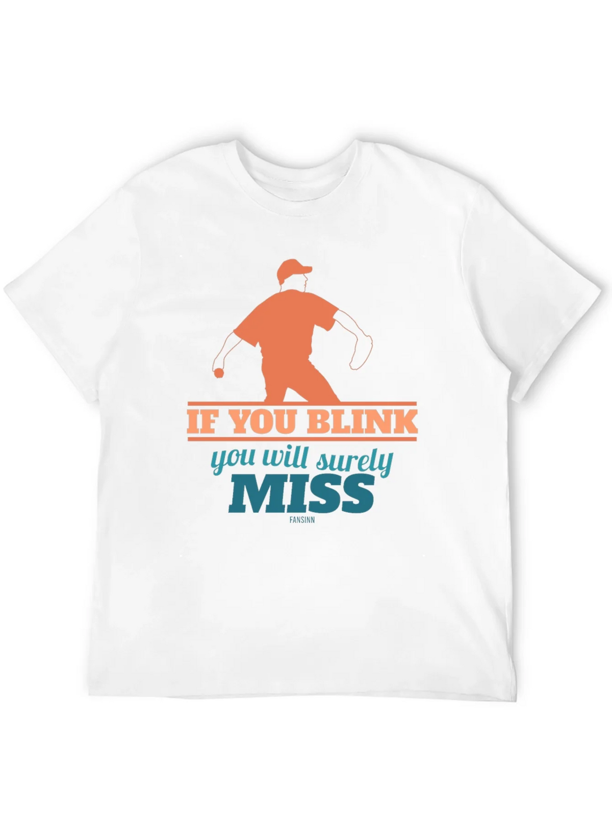 If You Blink Youll Miss It Baseball T-Shirt product image 11
