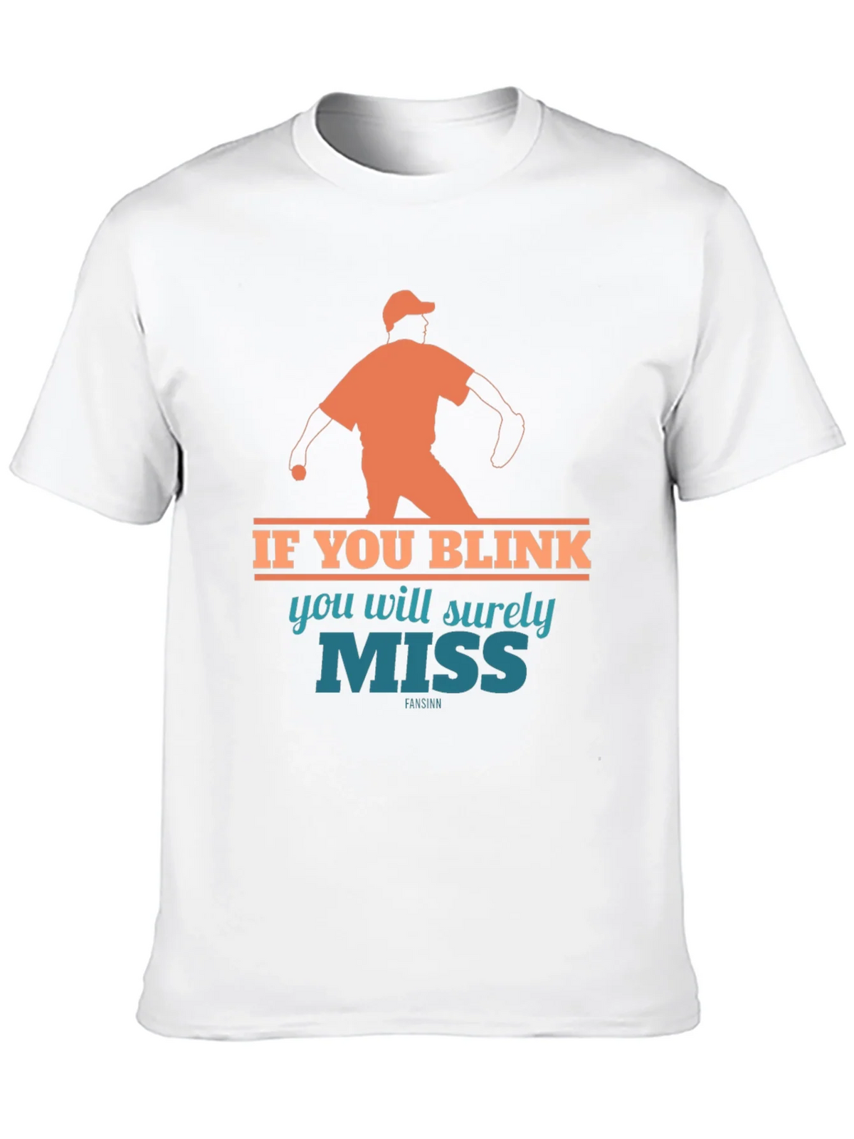 If You Blink Youll Miss It Baseball T-Shirt product image 9