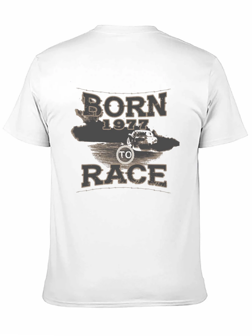 Born 1977 To Race Graphic Tee - Black product image 10