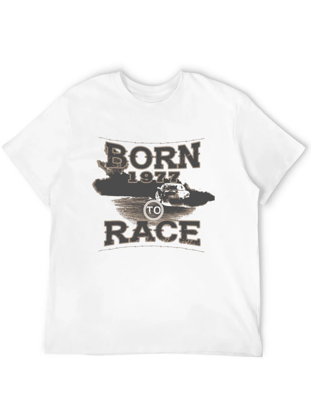 Born 1977 To Race Graphic Tee - Black product image 11