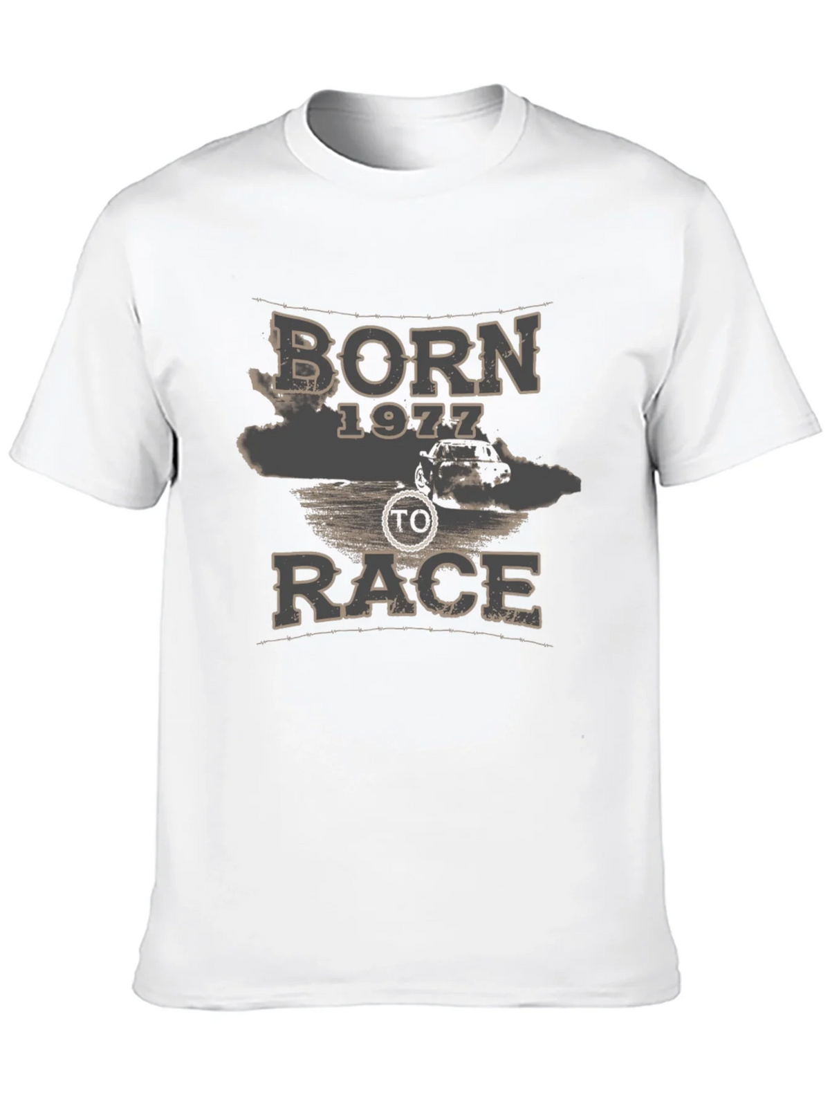 Born 1977 To Race Graphic Tee - Black product image 9