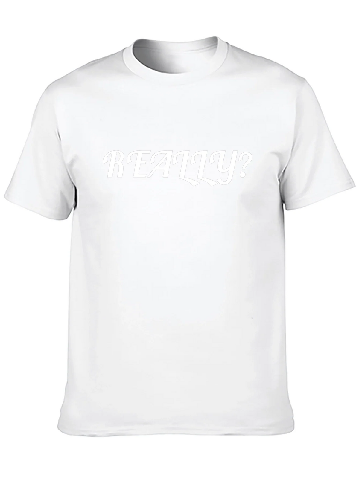 Really? Graphic Tee - Mens Black Cotton T-Shirt product image 9