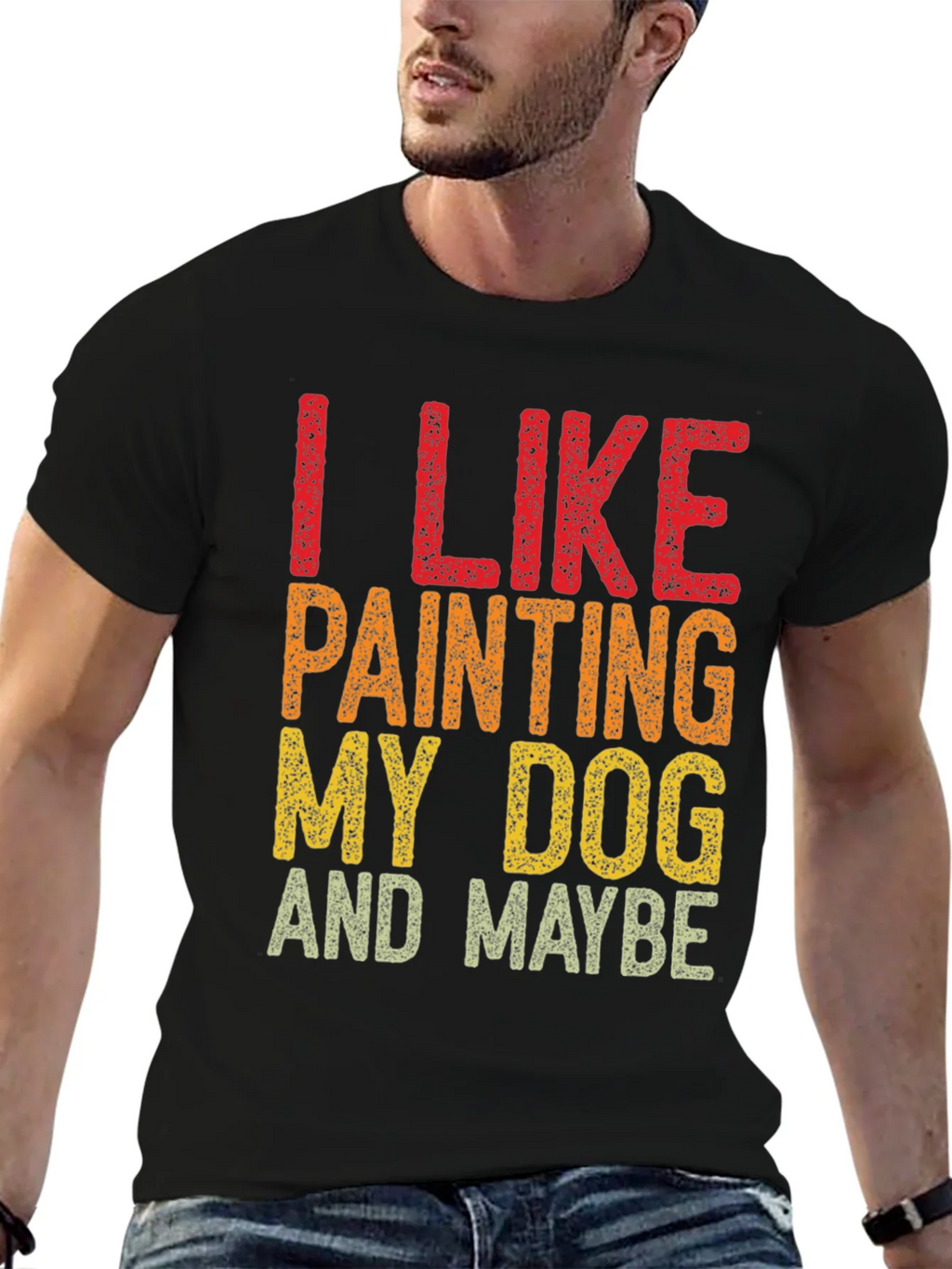 I Like Painting My Dog T-Shirt product image 6