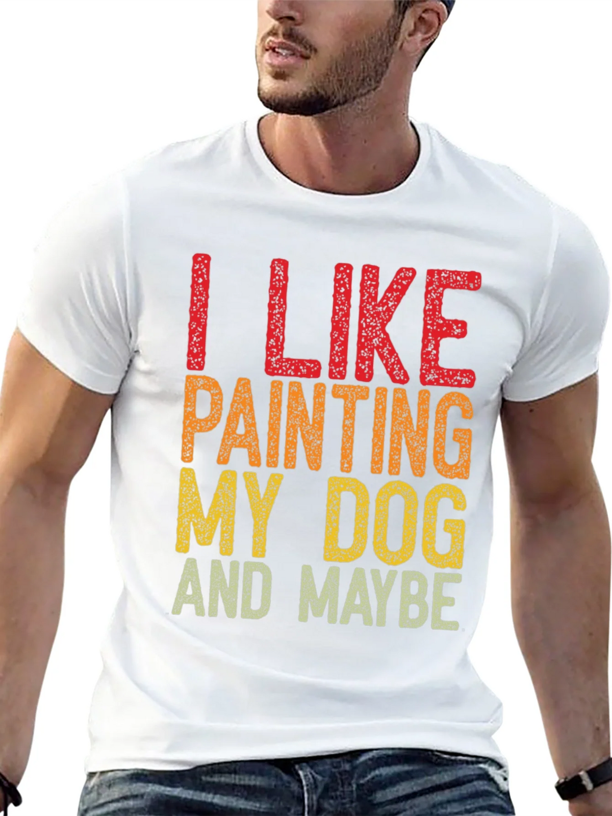 I Like Painting My Dog T-Shirt product image 12