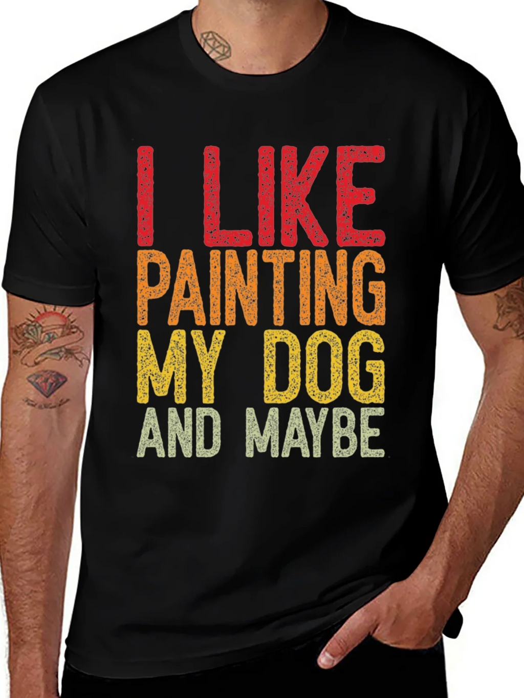 I Like Painting My Dog T-Shirt product image 1
