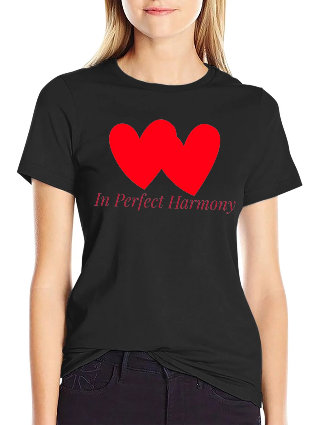 In Perfect Harmony Black T-Shirt product image 2