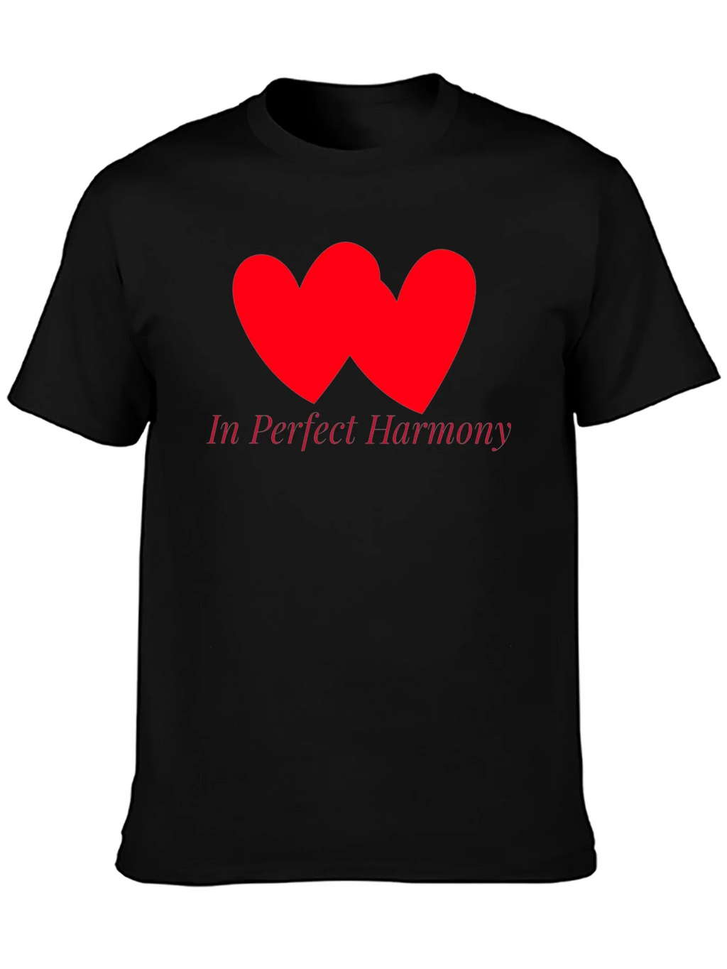 In Perfect Harmony Black T-Shirt product image 3