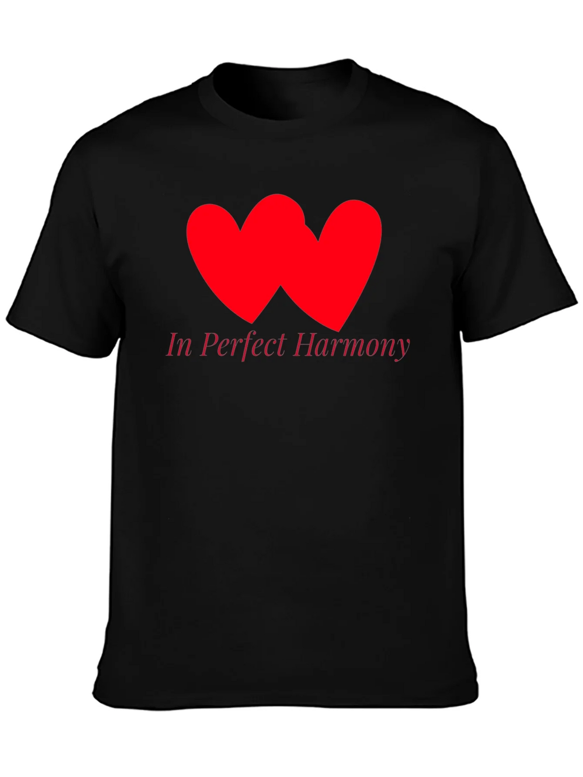 In Perfect Harmony Black T-Shirt product image 3