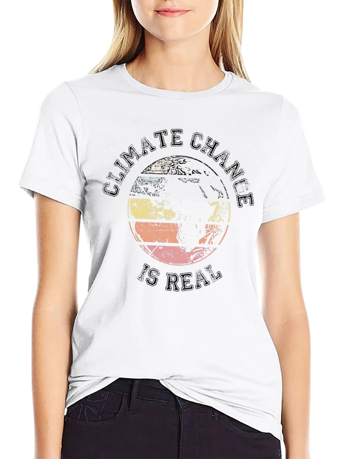 Climate Change Is Real T-Shirt product image 8