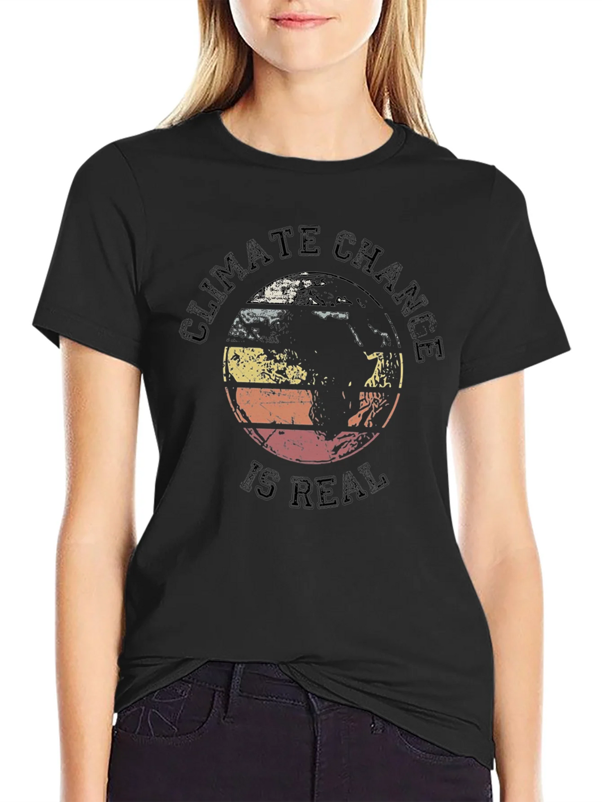 Climate Change Is Real T-Shirt product image 2