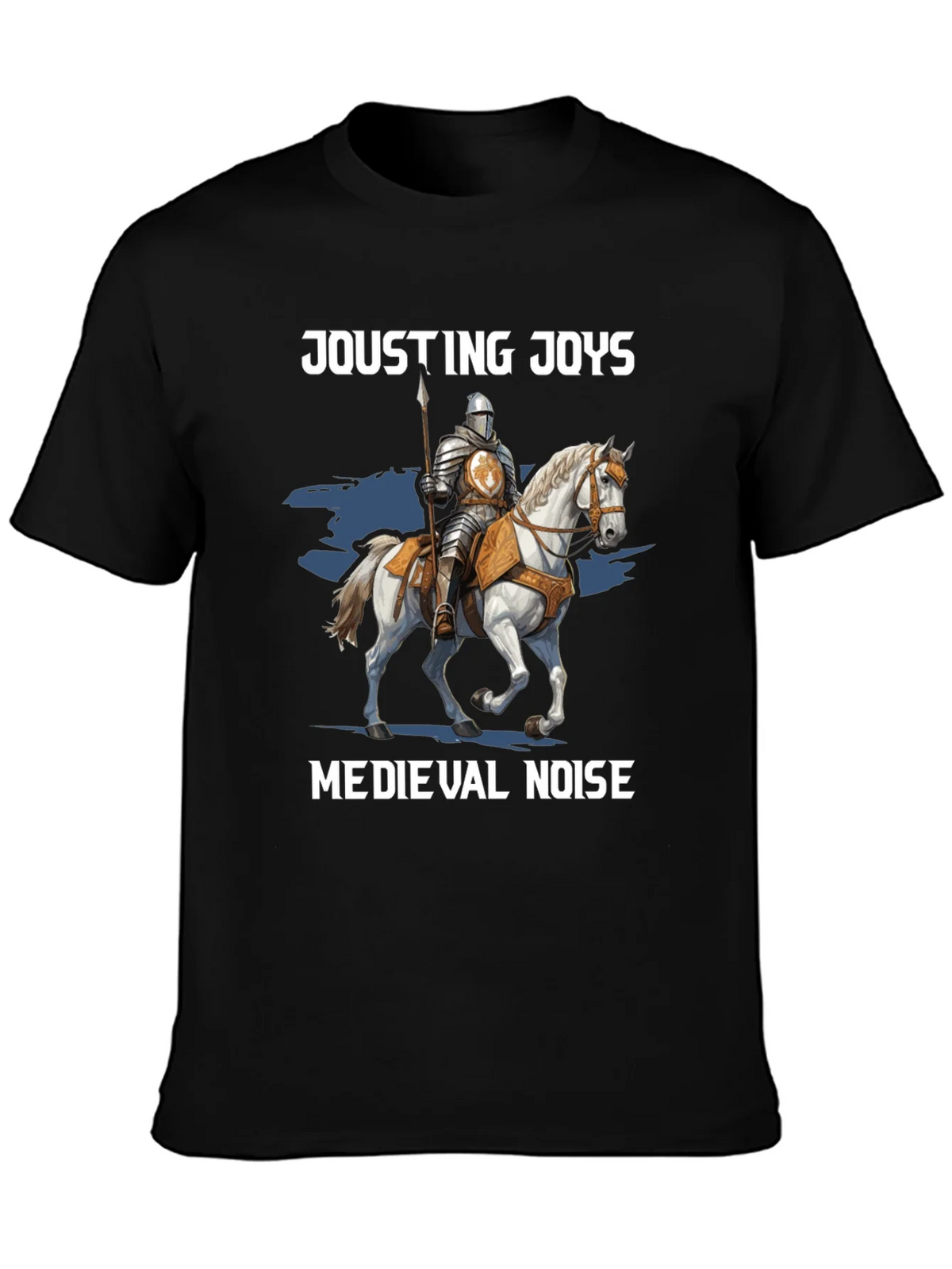 Jousting Joys Medieval Noise T-Shirt product image 3
