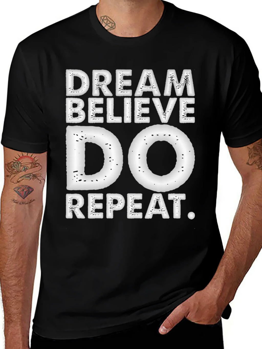 Dream Believe Do Repeat T-Shirt product image 1