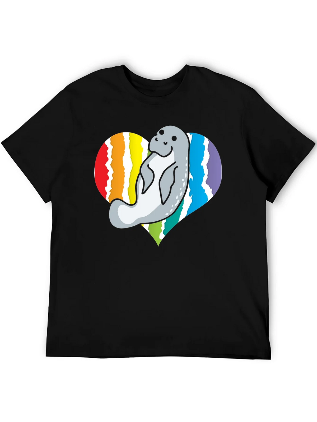 Manatee Heart Pride T-Shirt product image 5