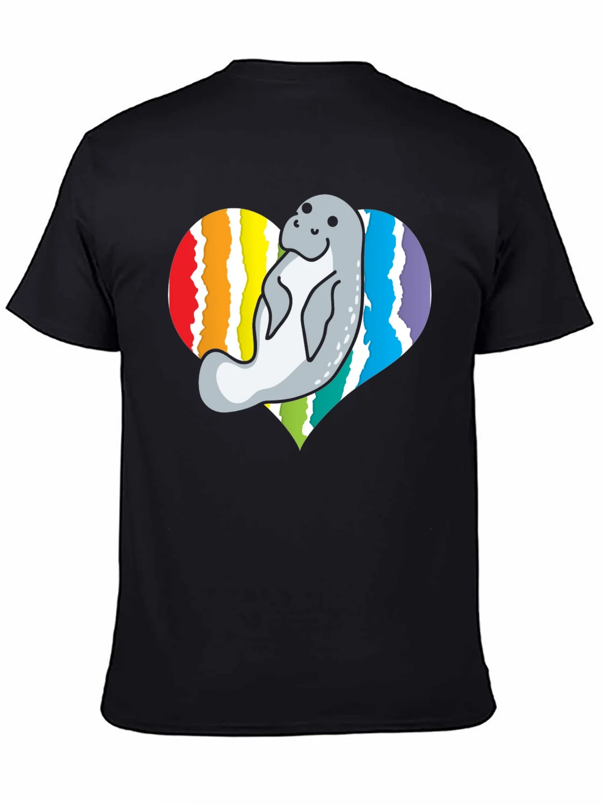 Manatee Heart Pride T-Shirt product image 4