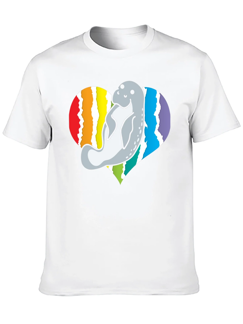 Manatee Heart Pride T-Shirt product image 9
