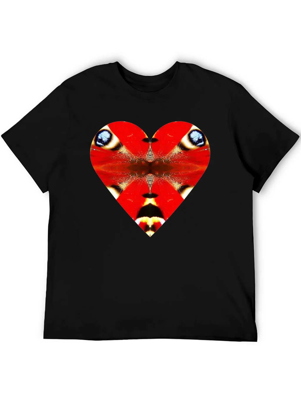 Butterfly Heart Graphic Black Tee product image 3