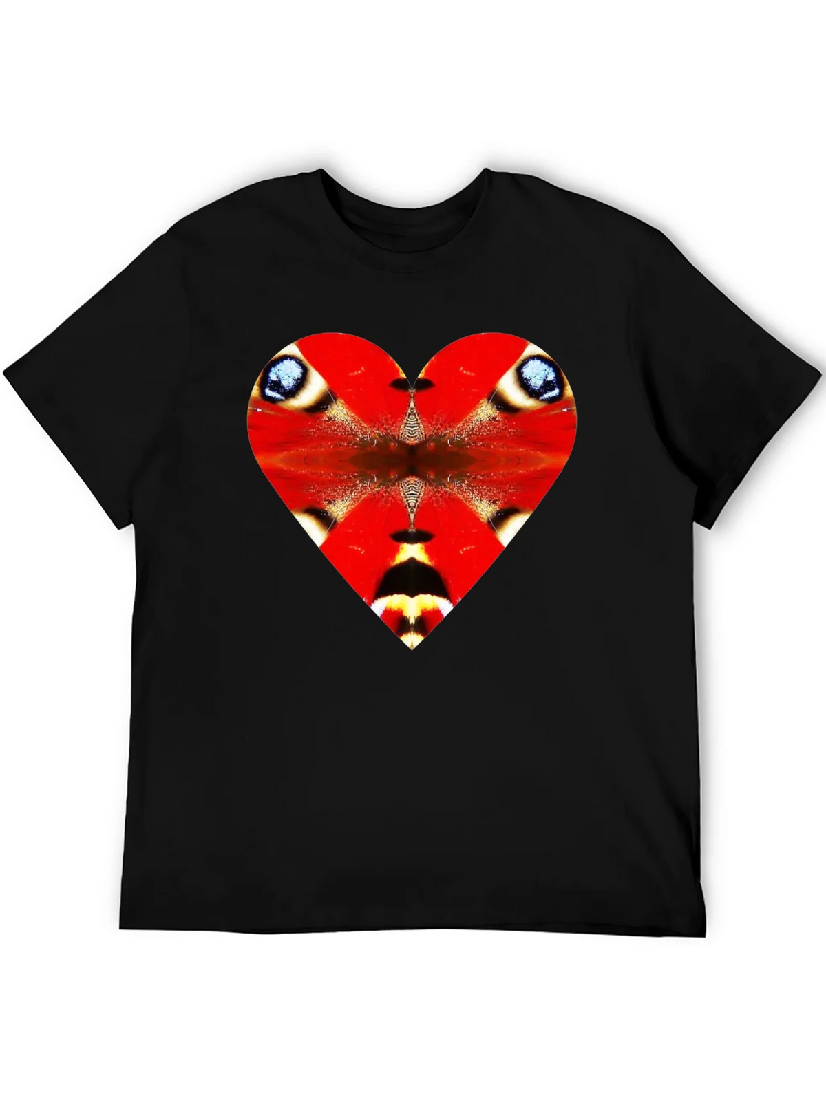 Butterfly Heart Graphic Black Tee product image 3