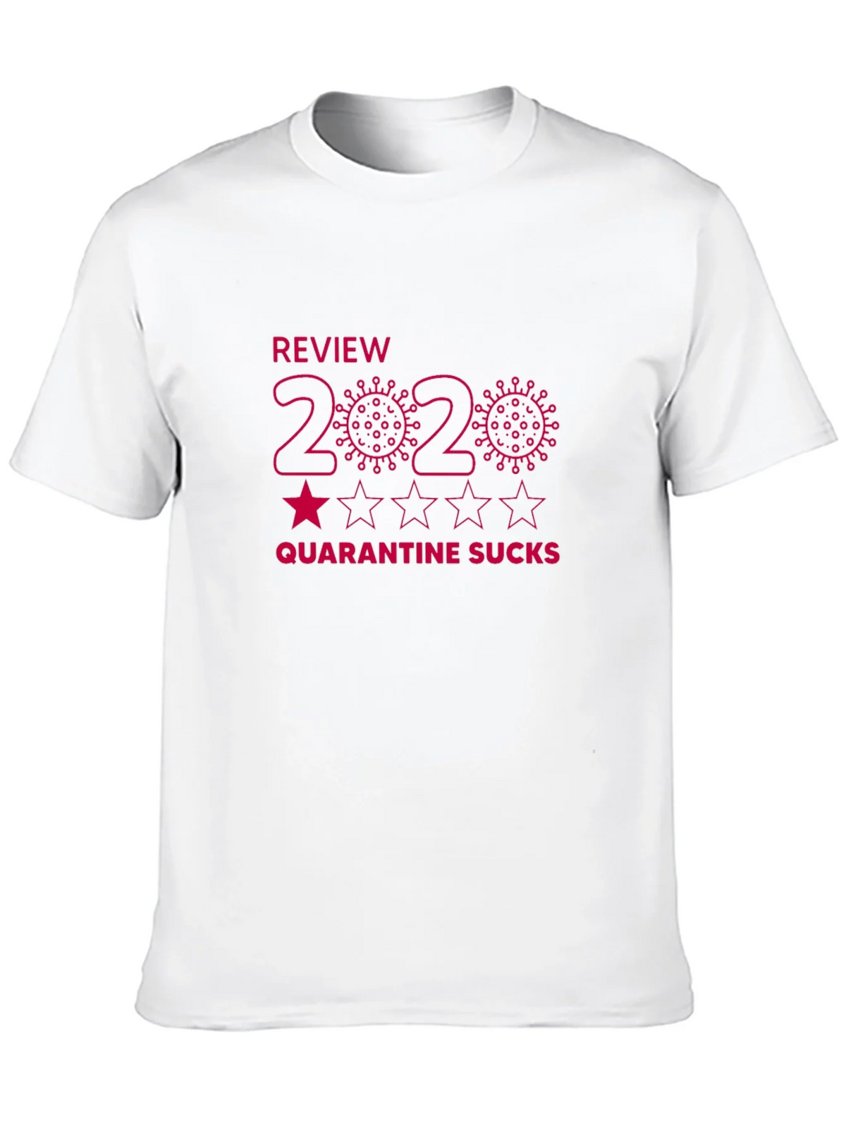 2020 Review Quarantine Sucks Graphic T-Shirt product image 9