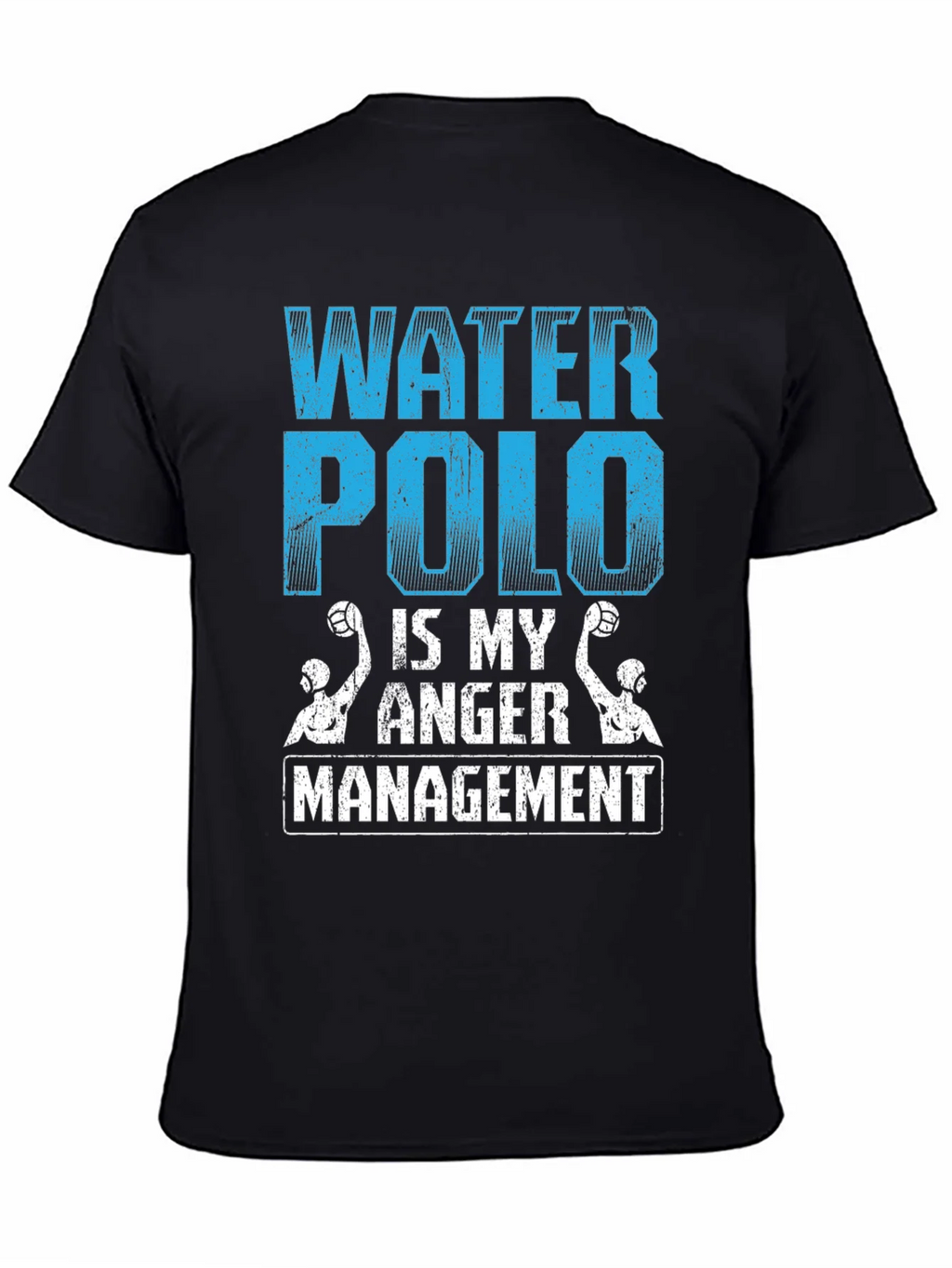 Water Polo Anger Management T-Shirt product image 4