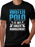 Water Polo Anger Management T-Shirt product image 1