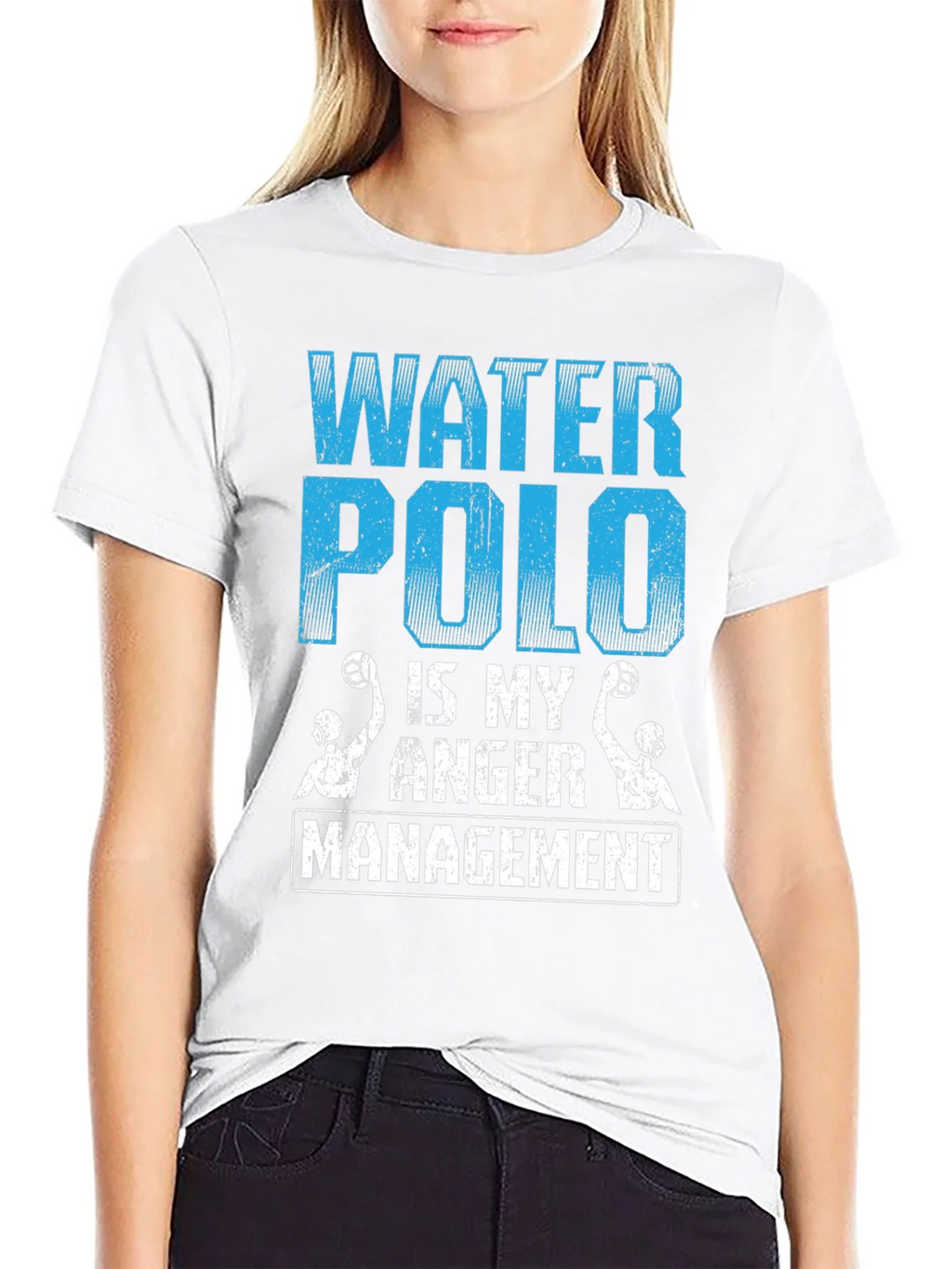 Water Polo Anger Management T-Shirt product image 8