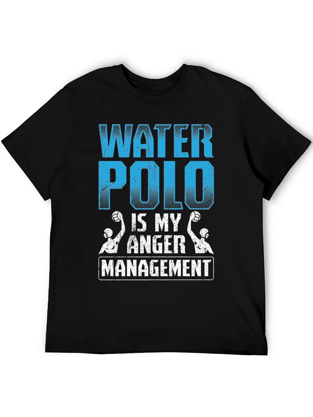 Water Polo Anger Management T-Shirt product image 5