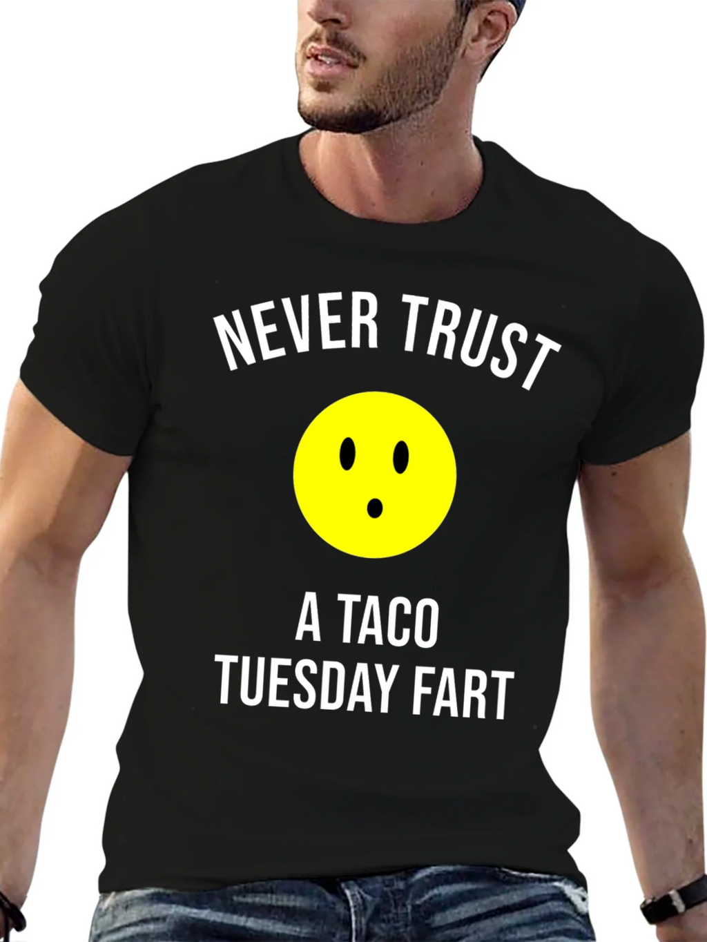 Never Trust a Taco Tuesday Fart Graphic T-Shirt product image 6