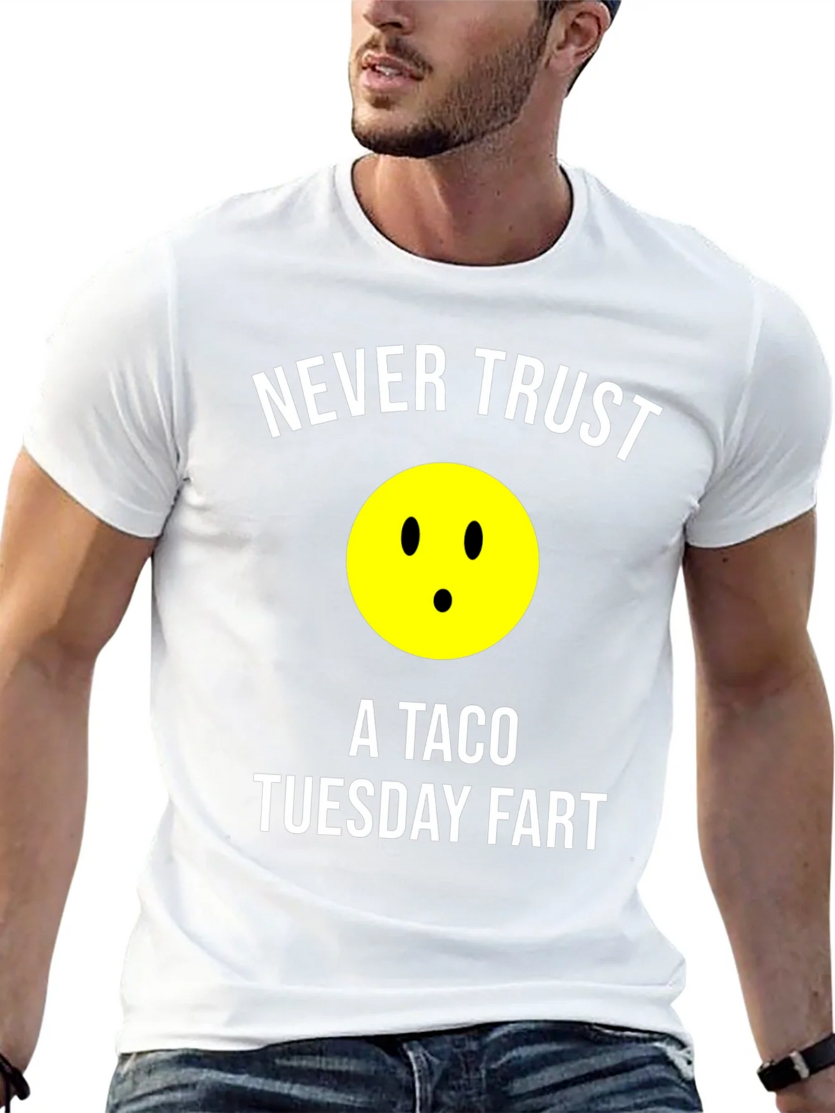 Never Trust a Taco Tuesday Fart Graphic T-Shirt product image 12