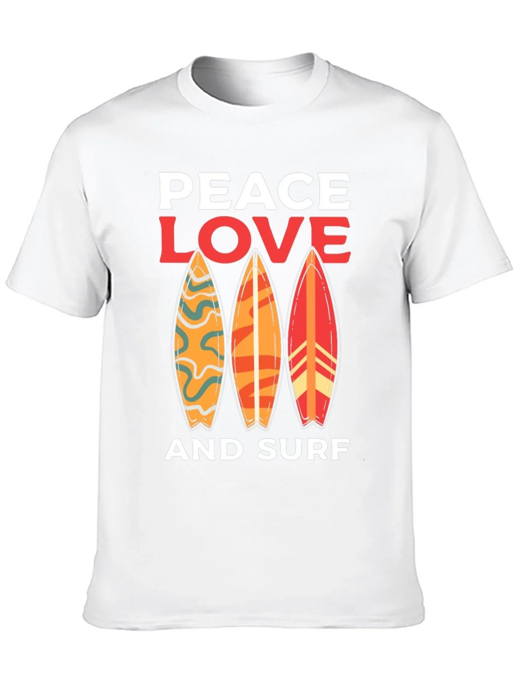 Peace Love Surf Graphic Tee - Unisex product image 9