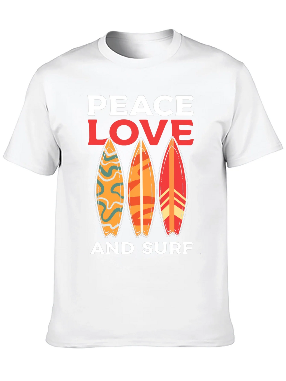 Peace Love Surf Graphic Tee - Unisex product image 9