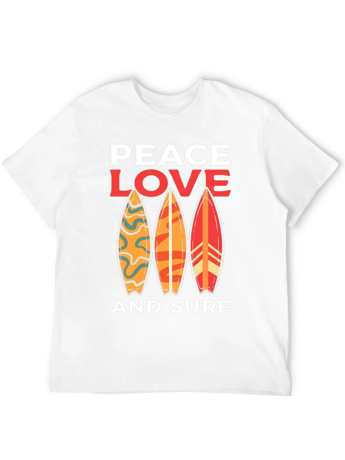 Peace Love Surf Graphic Tee - Unisex product image 11