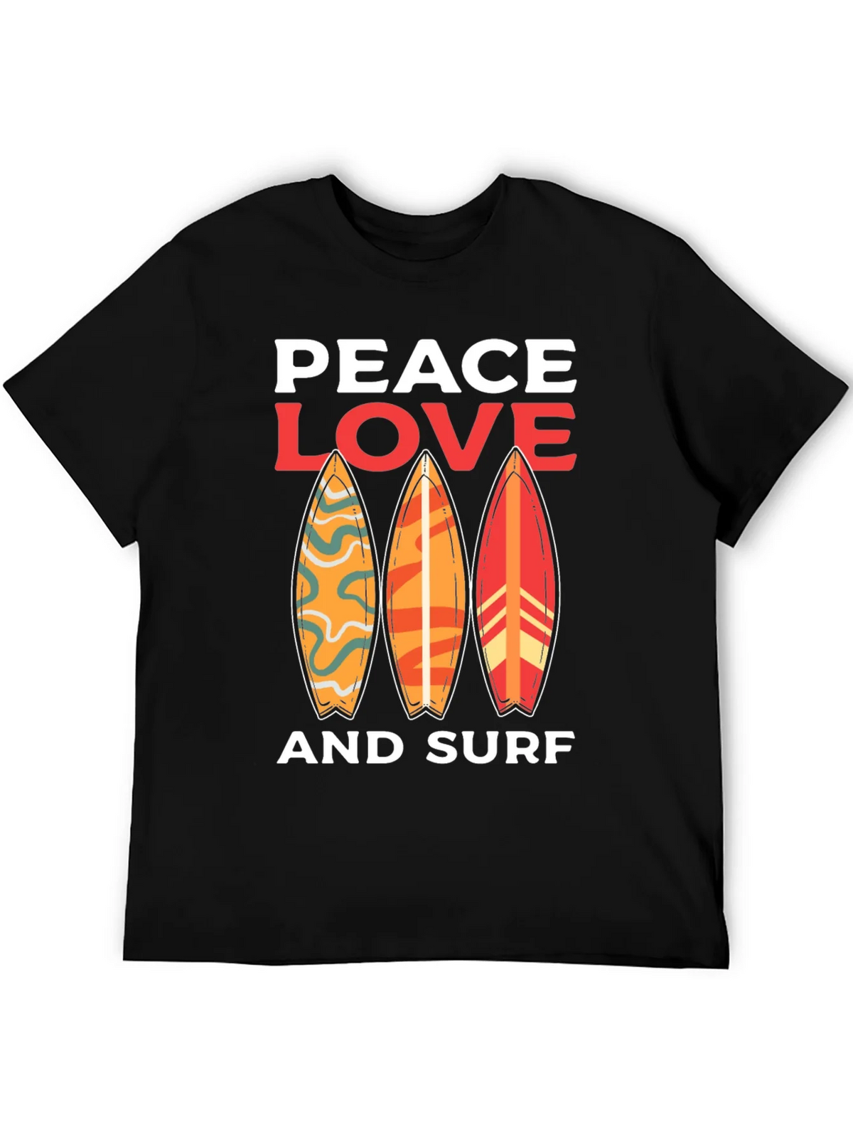 Peace Love Surf Graphic Tee - Unisex product image 5