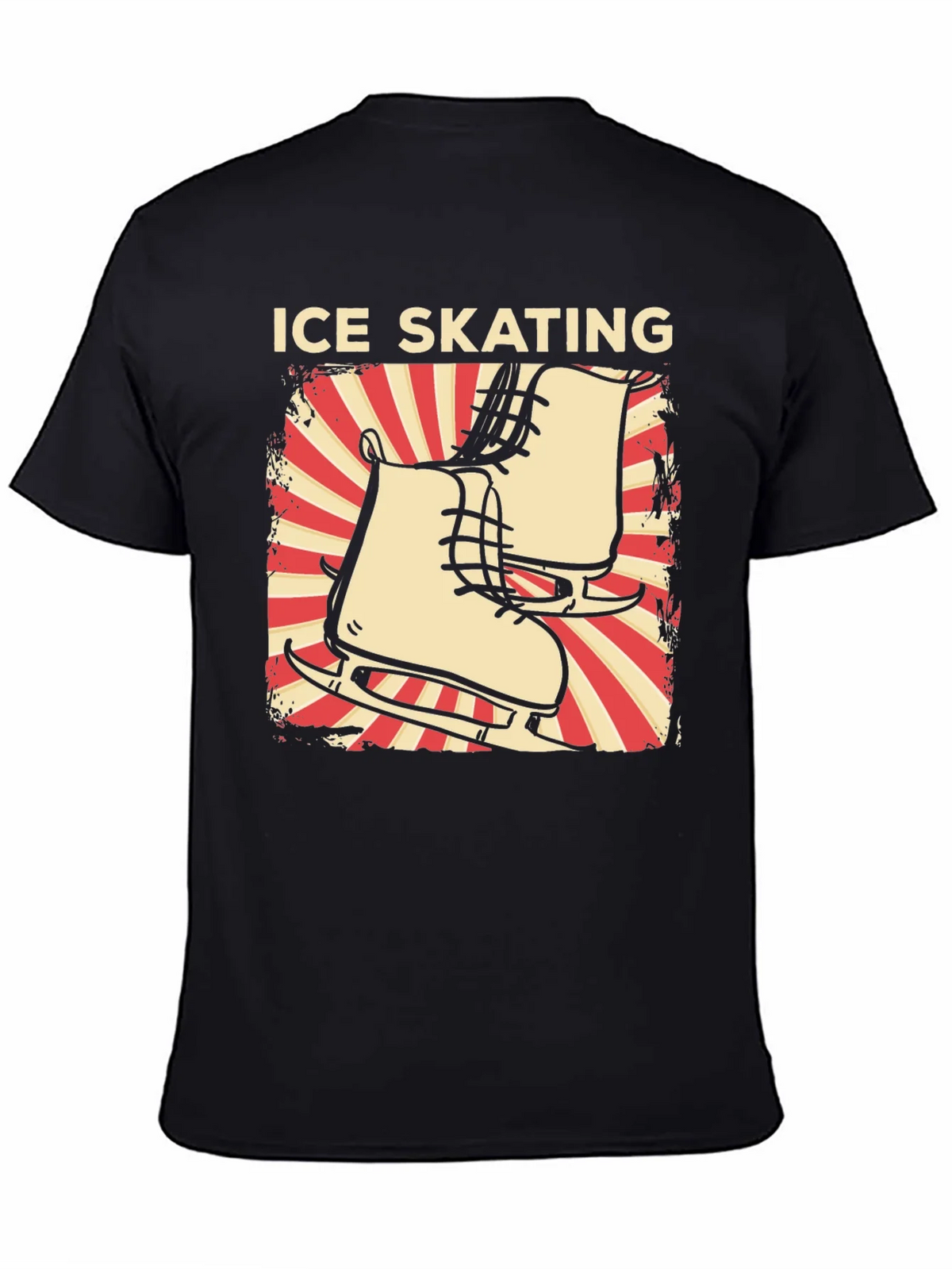 Ice Skating Graphic Tee - Retro Design product image 4
