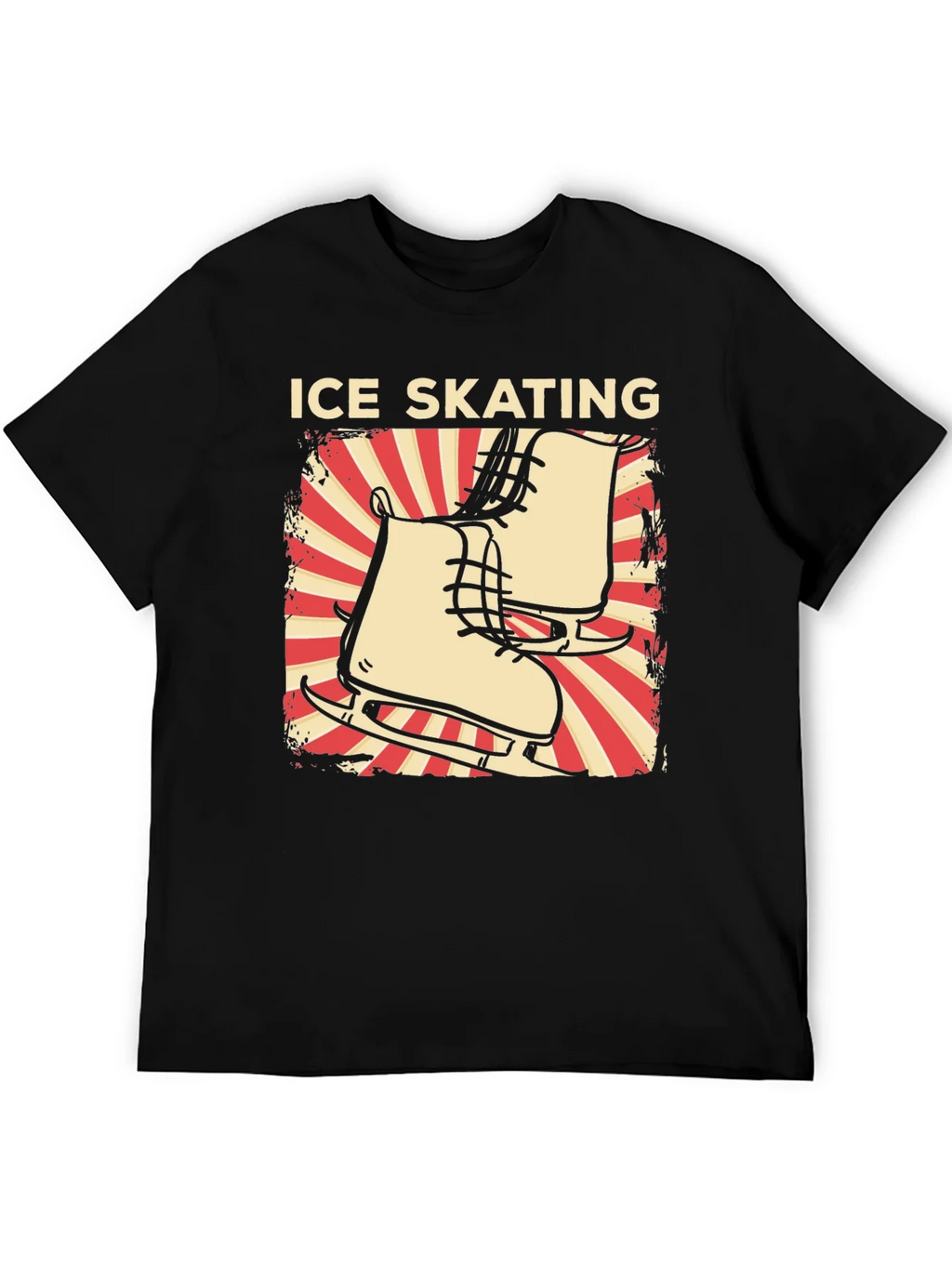 Ice Skating Graphic Tee - Retro Design product image 5