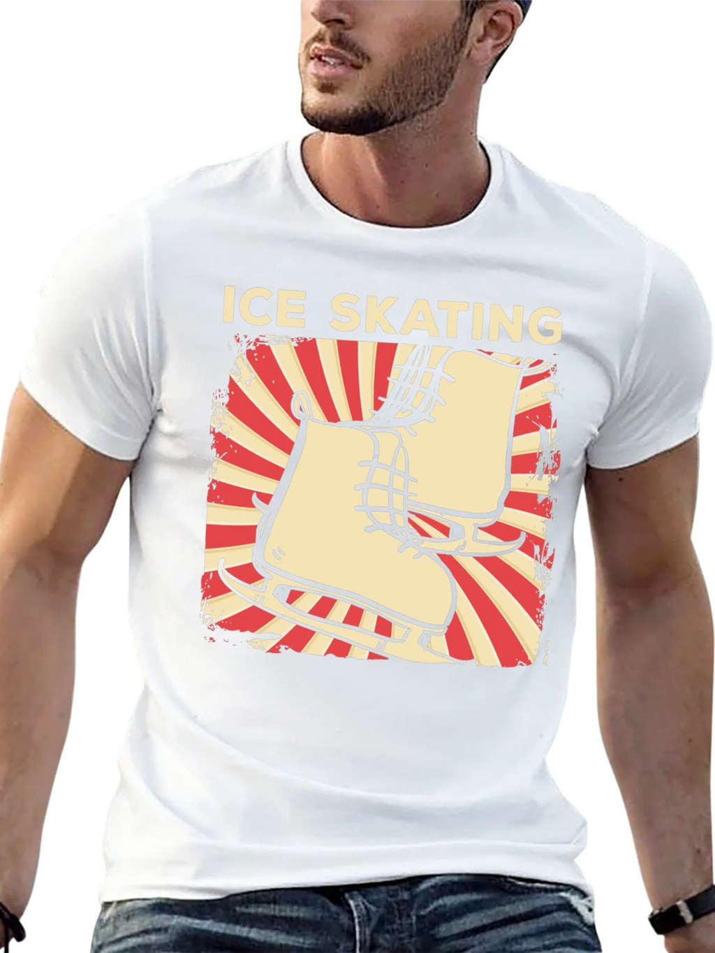 Ice Skating Graphic Tee - Retro Design product image 12