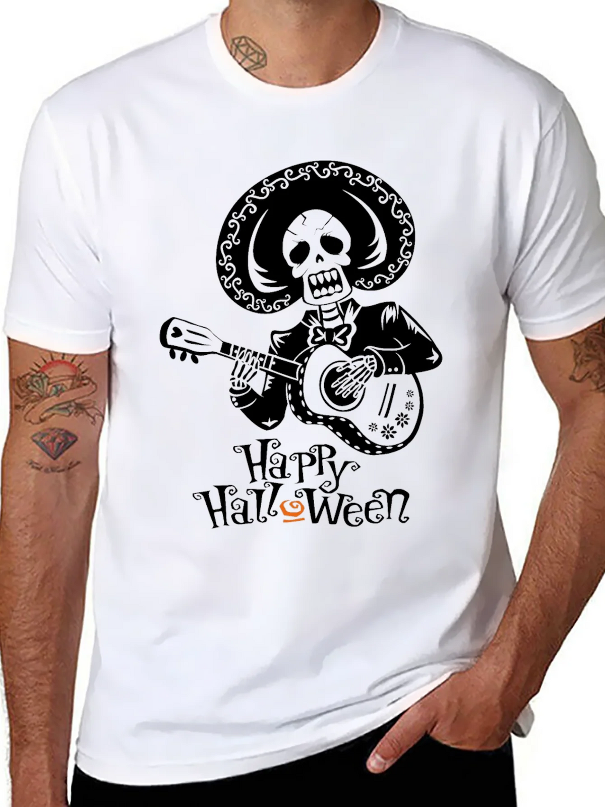 Day of the Dead Halloween Graphic Tee product image 7