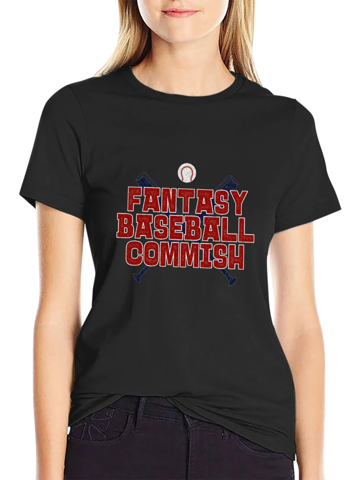 Fantasy Baseball Commish Graphic Tee product image 2