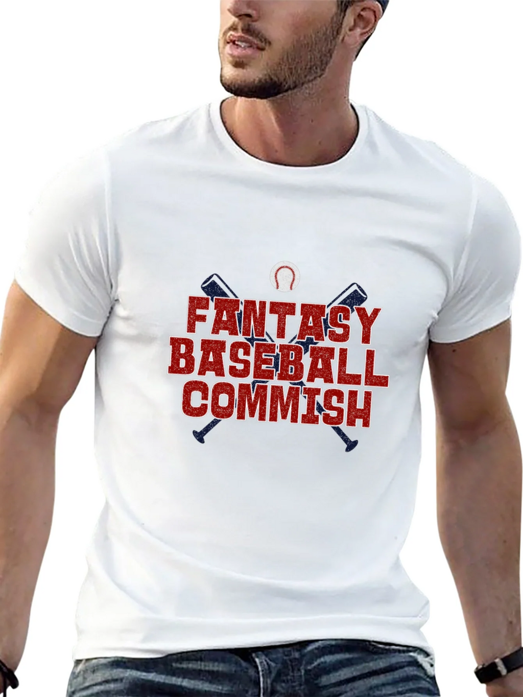 Fantasy Baseball Commish Graphic Tee product image 12