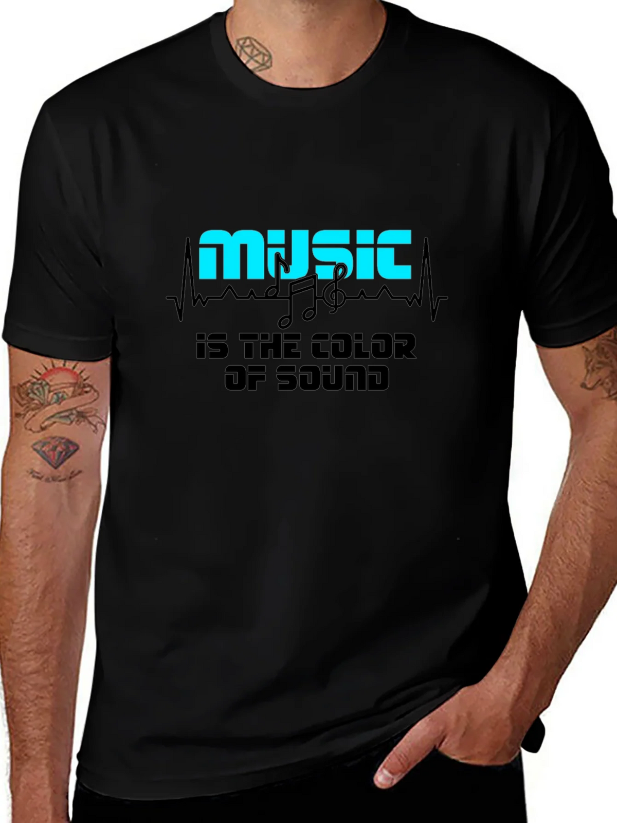 Music is the Color of Sound T-Shirt product image 1