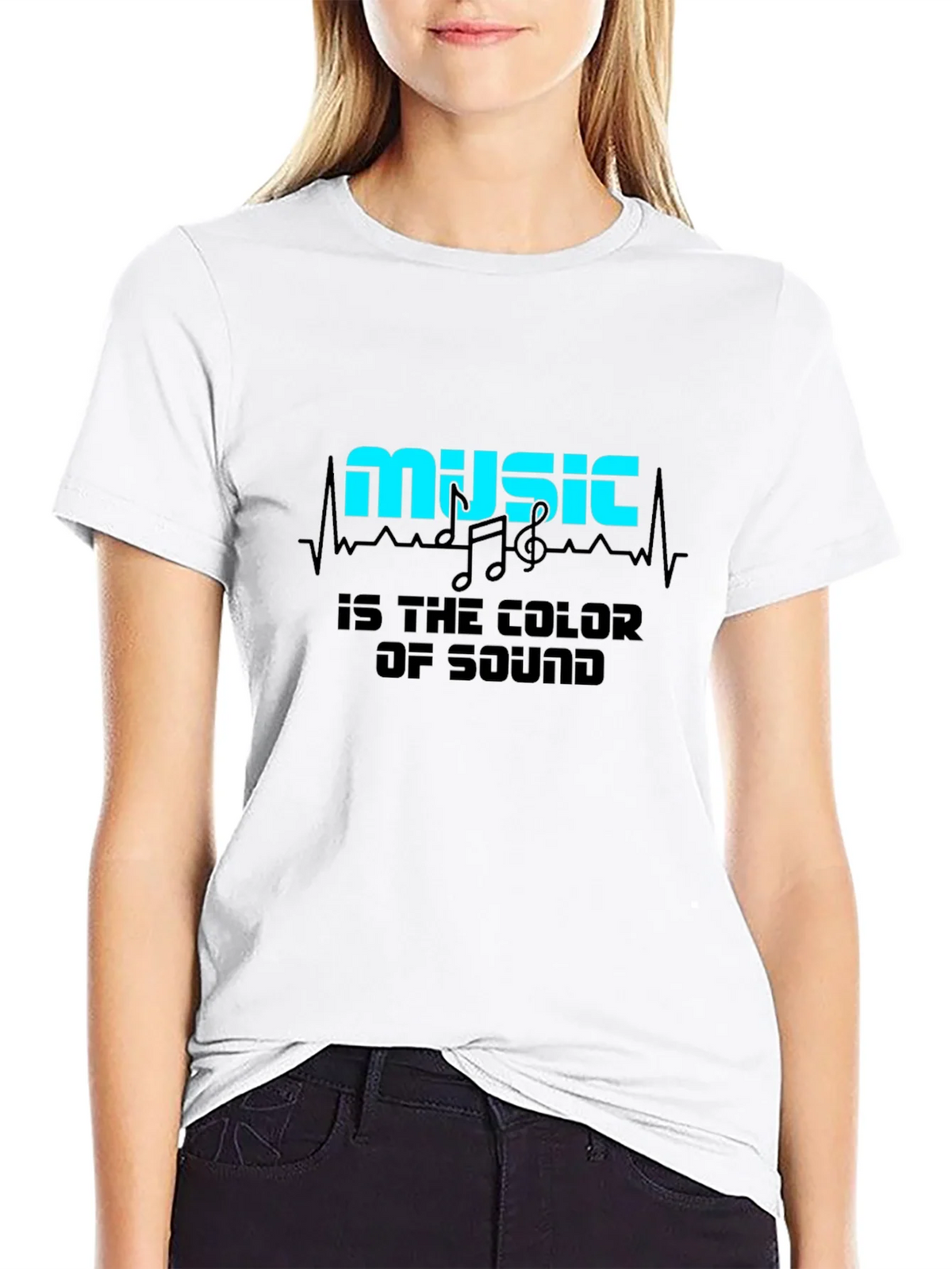 Music is the Color of Sound T-Shirt product image 8