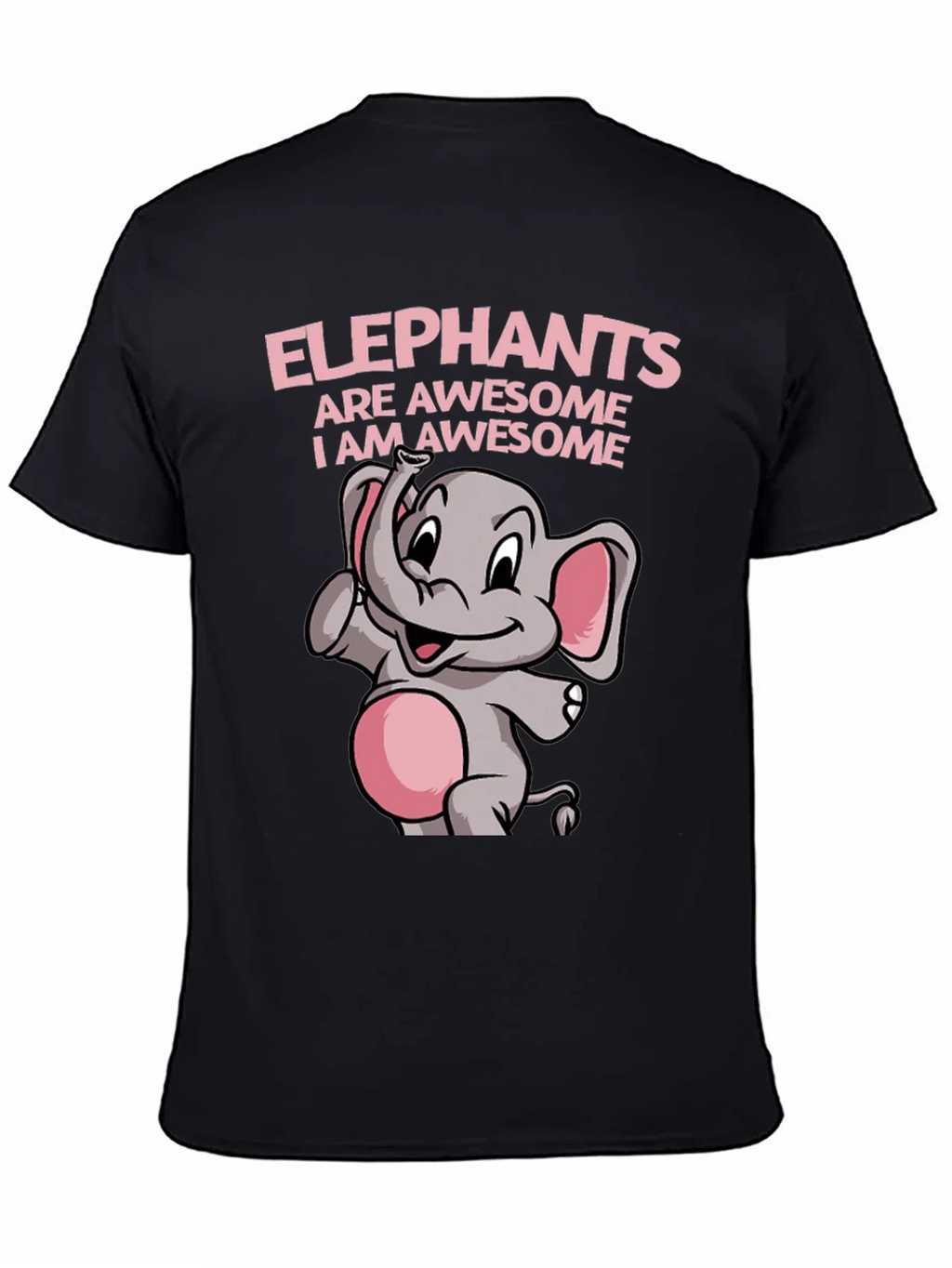 Elephant Awesome Graphic Tee Shirt product image 3
