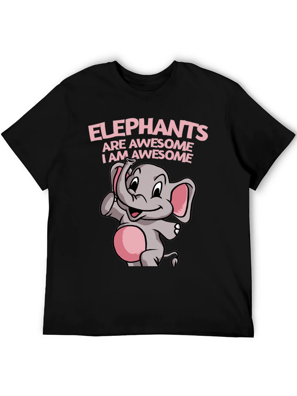 Elephant Awesome Graphic Tee Shirt product image 4