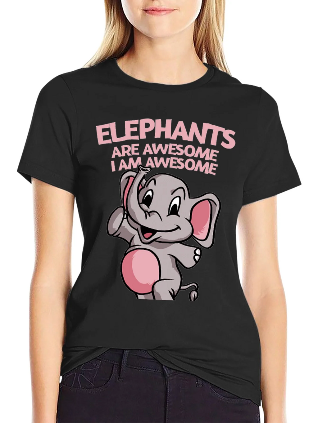 Elephant Awesome Graphic Tee Shirt product image 1