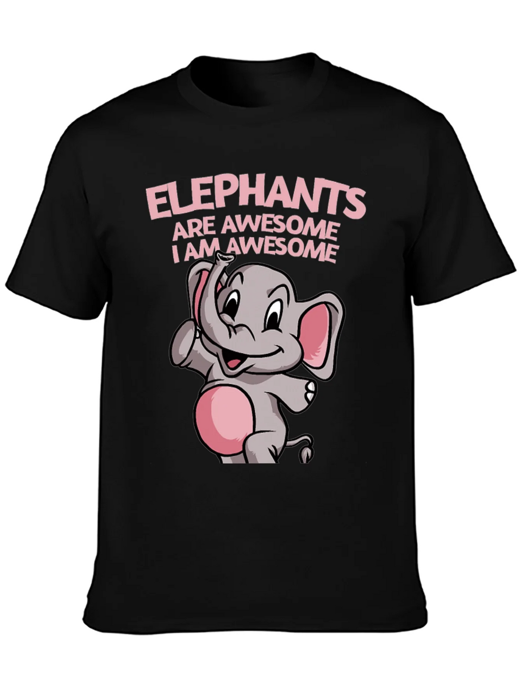 Elephant Awesome Graphic Tee Shirt product image 2