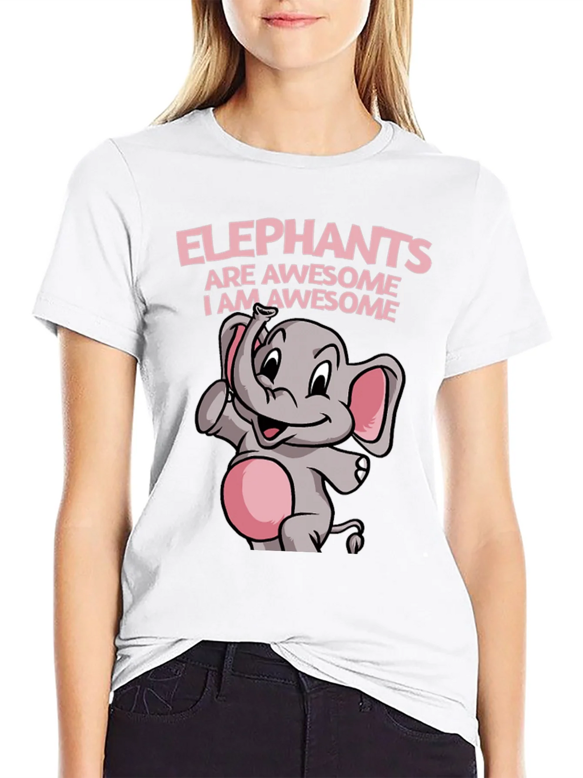 Elephant Awesome Graphic Tee Shirt product image 7
