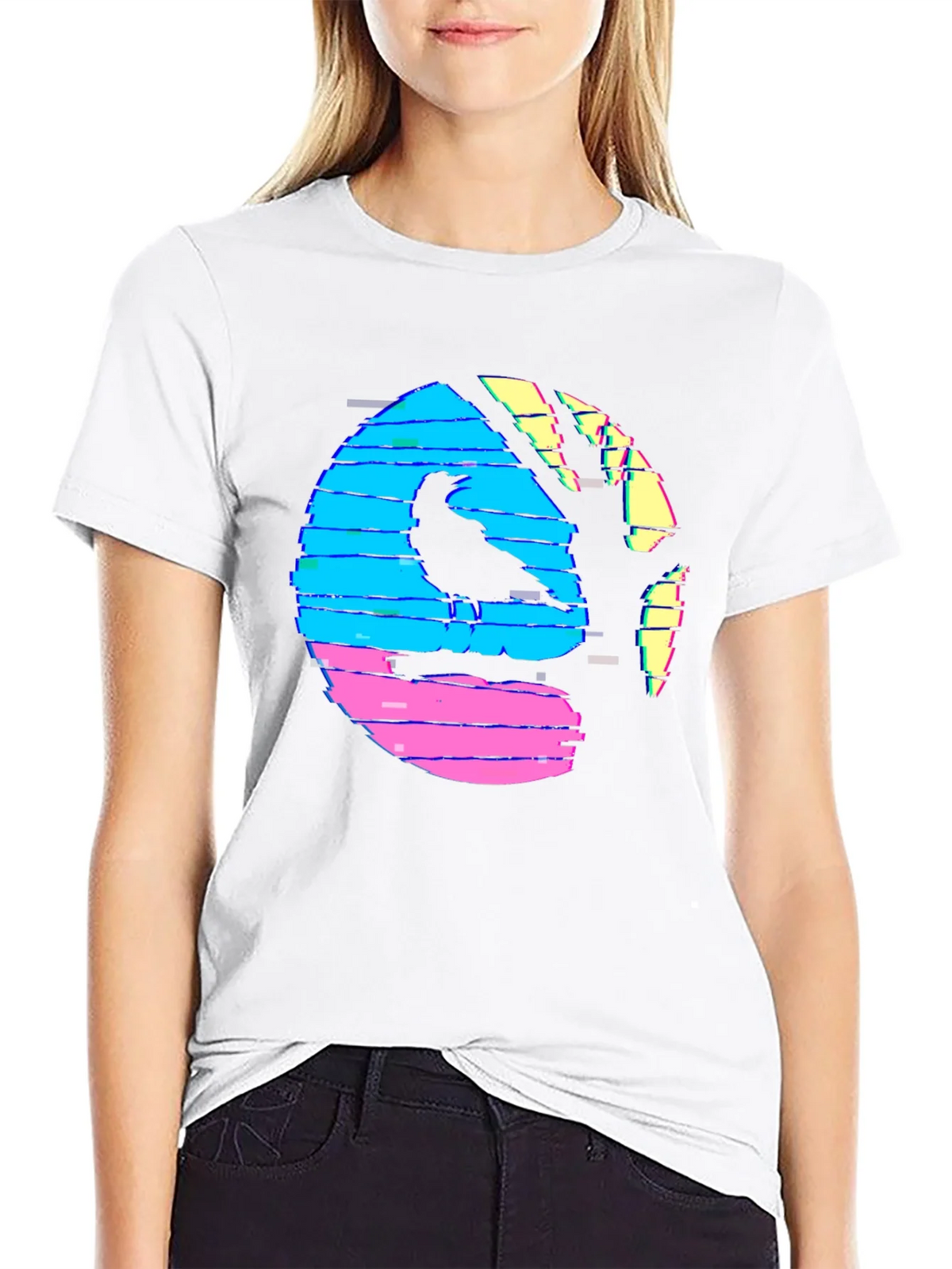 Retro Crow Graphic Tee product image 8