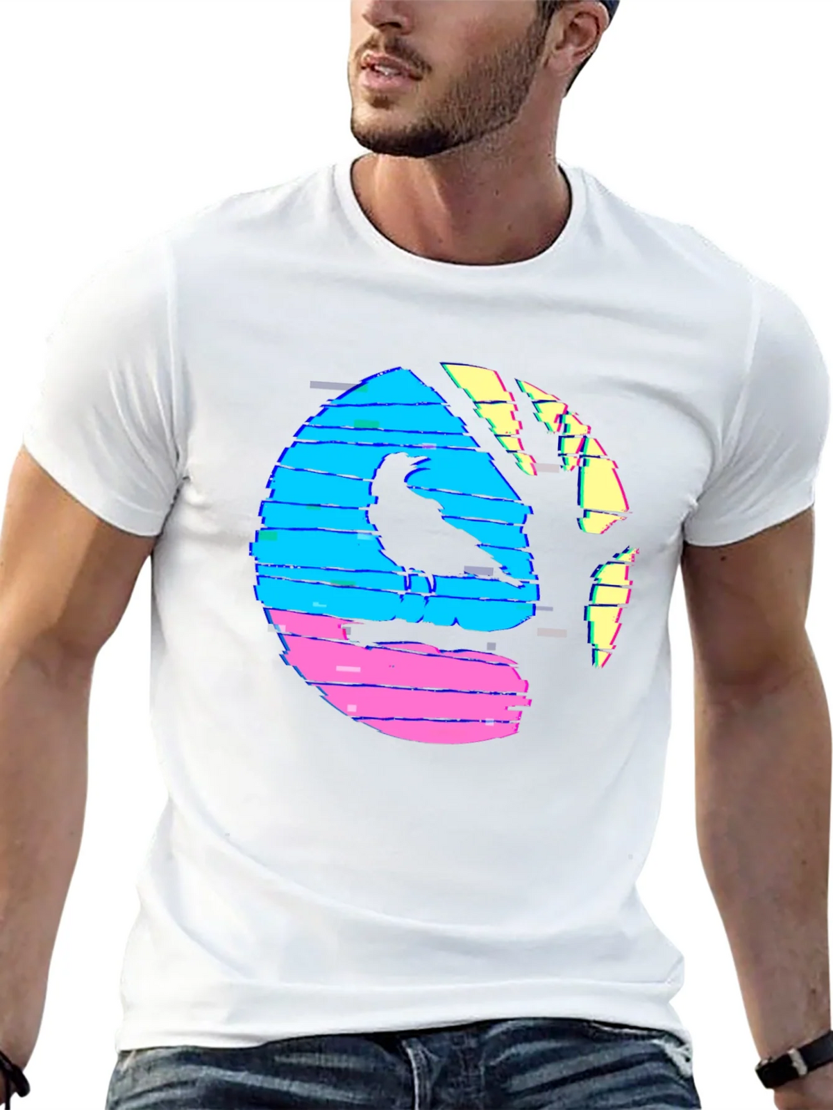 Retro Crow Graphic Tee product image 12