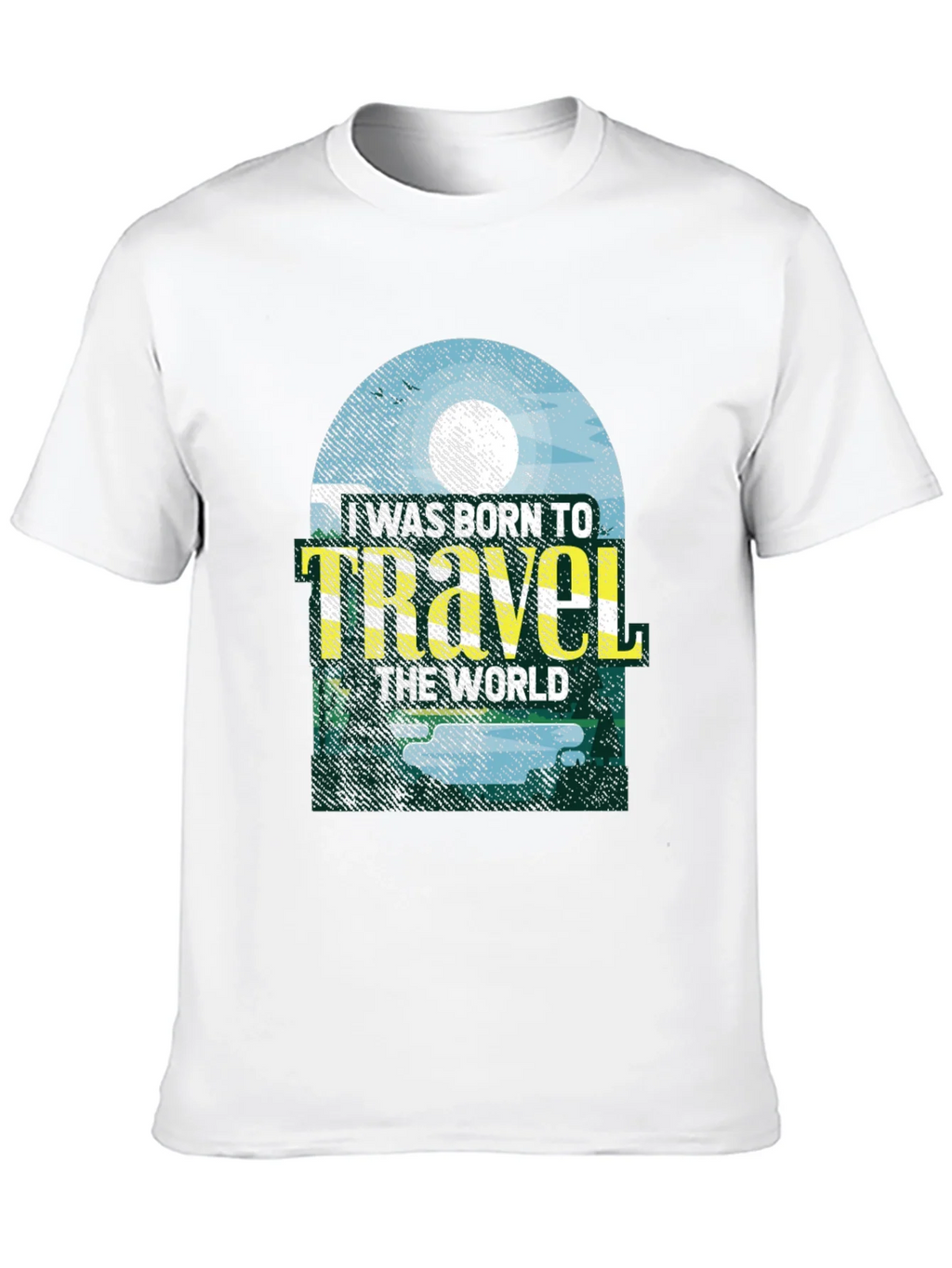 Born to Travel Graphic Tee - Black product image 9
